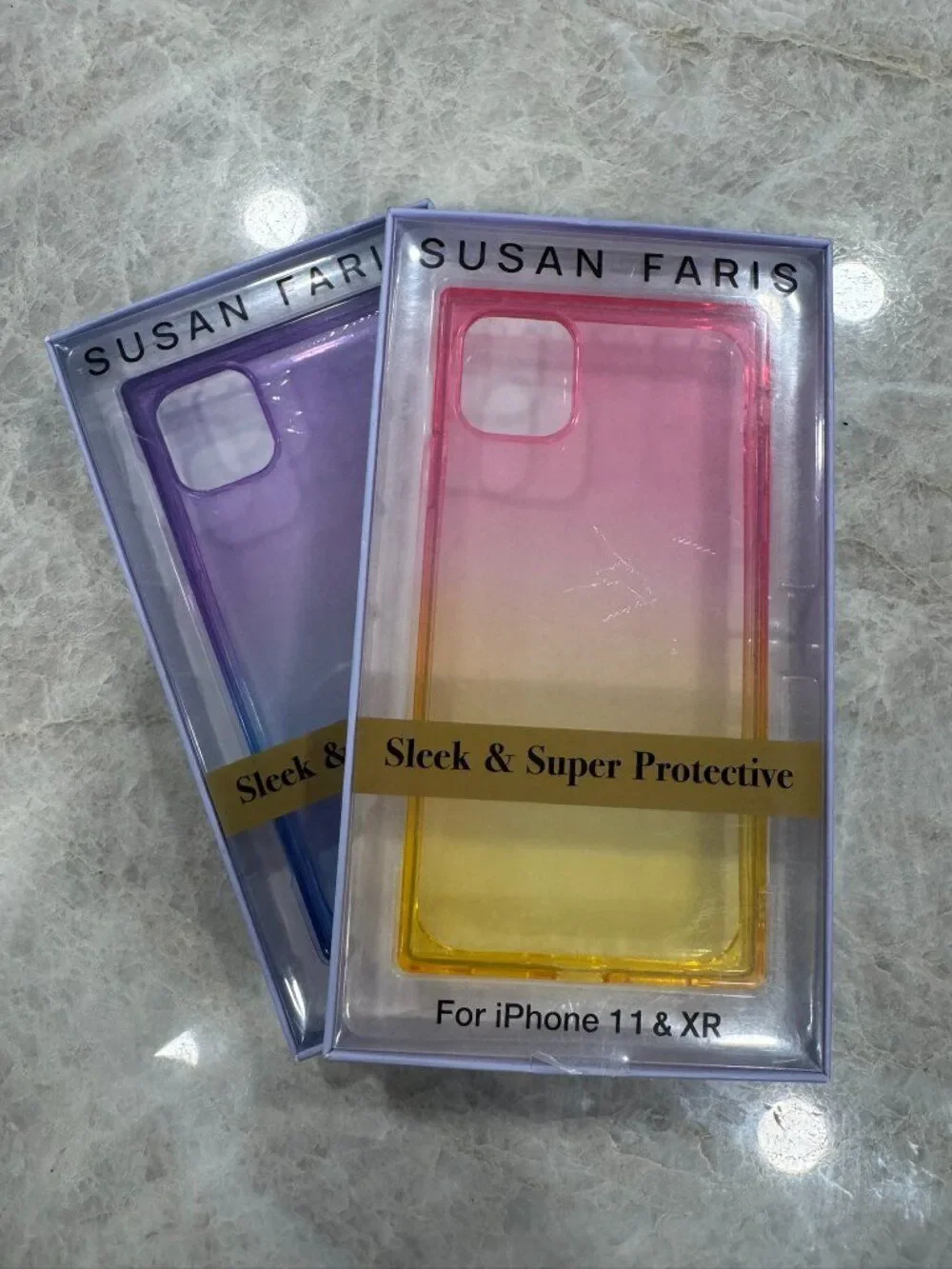 Susan Faris iphone 11 & XR cases Set of 2